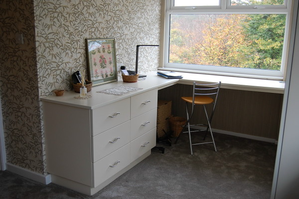 desk area