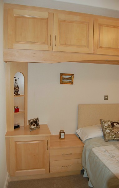 over bed cabinets