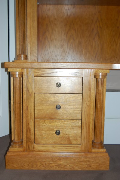 oak desk