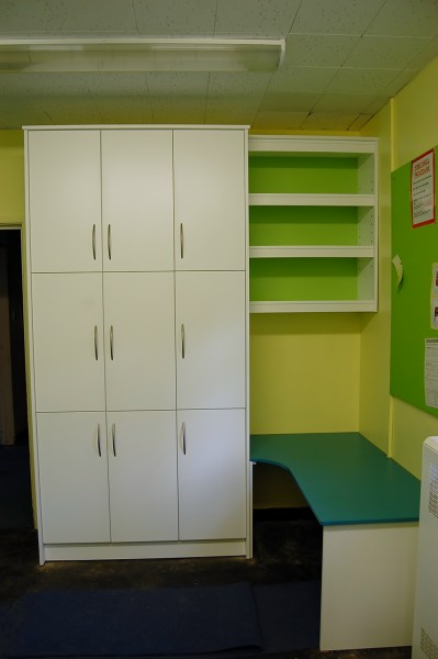 school storage unit
